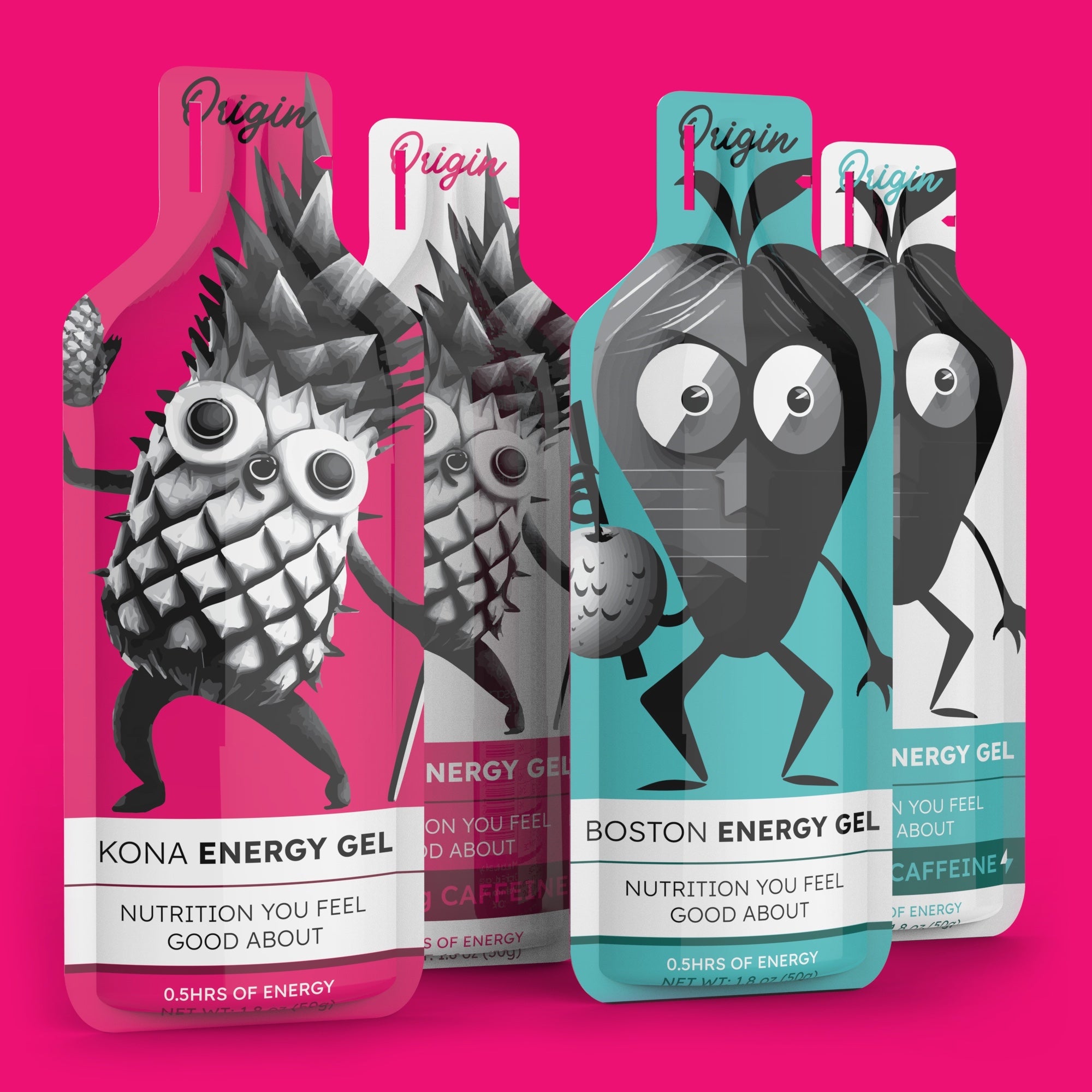 Energy Gel Sampler Pack (10 Kona & 10 Boston)